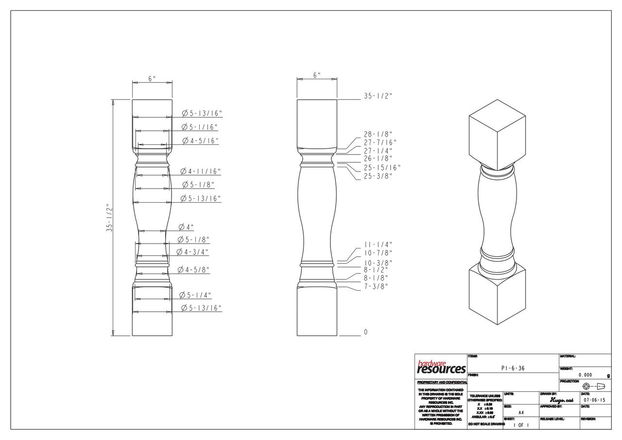 Specification Drawing