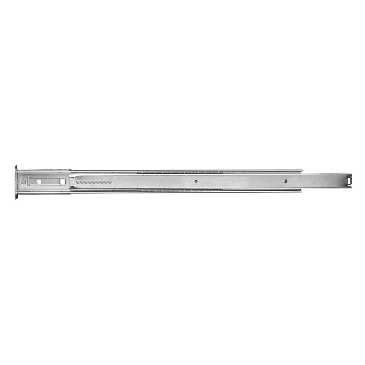 Hickory P1029/18-2C: 18" Center Mount Ball Bearing Drawer Slide - Cadmium