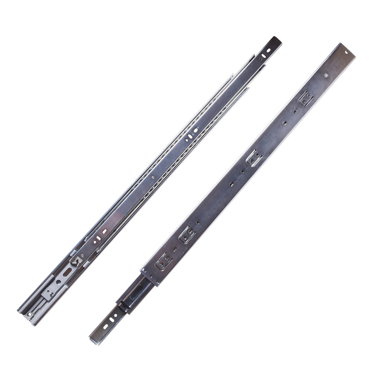 Hickory P1055/14-2C: 14" Soft-close Drawer Slides (pair) - Cadmium