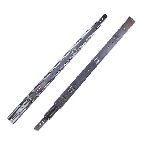 Hickory P1055/16-2C: 16" Soft-close Drawer Slides (pair) - Cadmium