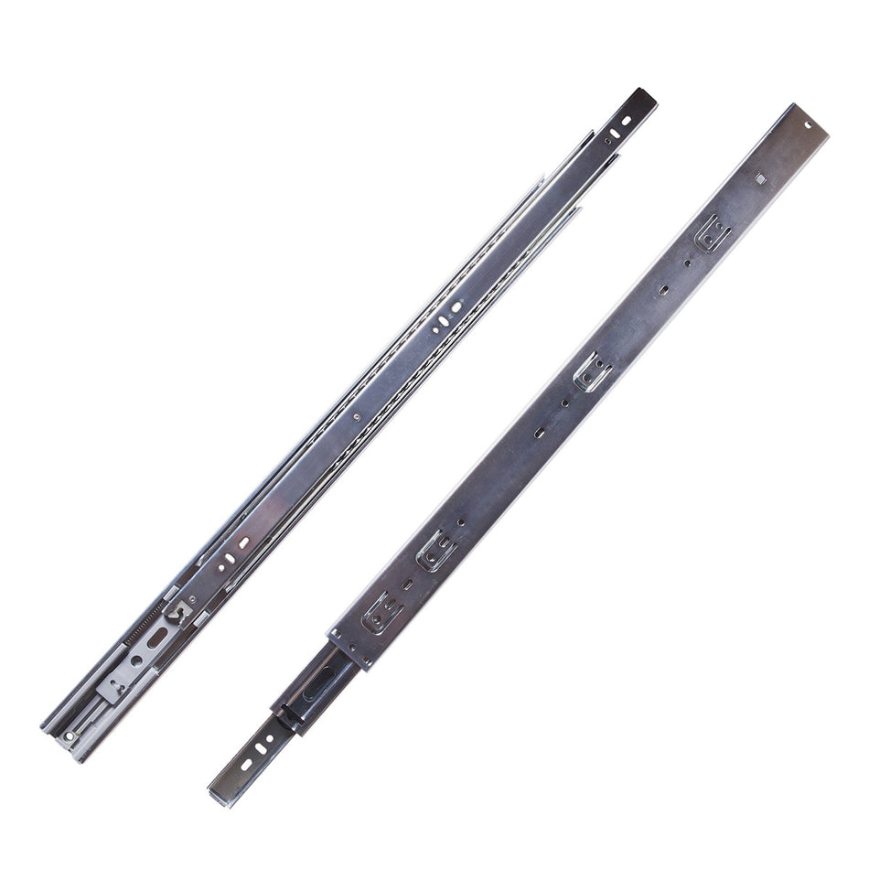 Hickory P1055/20-2C: 20" Soft-close Drawer Slides (pair) - Cadmium