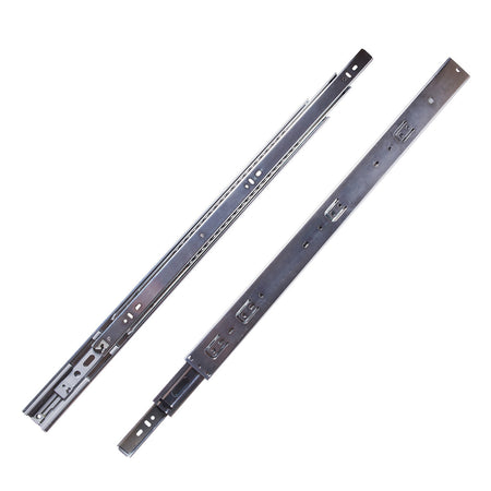 Hickory P1055/24-2C: 24" Soft-close Drawer Slides (pair) - Cadmium