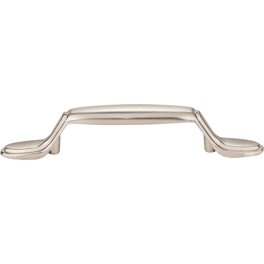 Elements P106-SN: 3" cc Vienna Handle Cabinet Pull - Satin Nickel