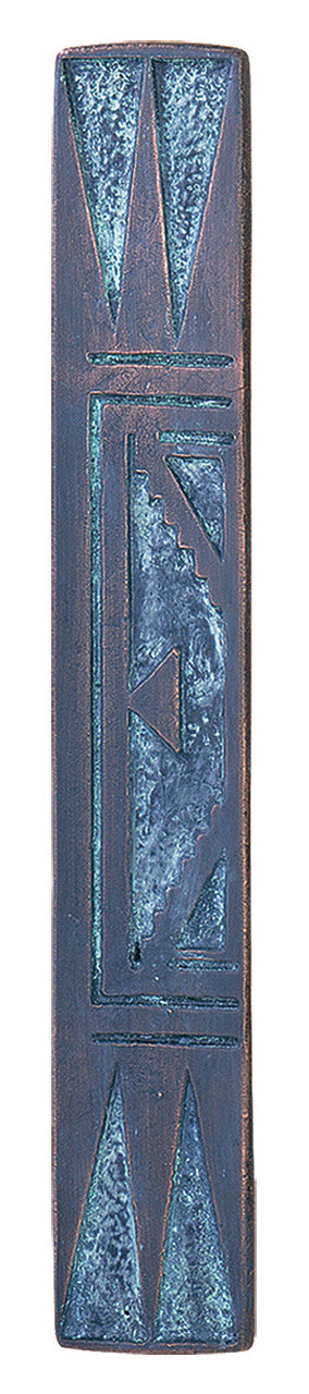 Hawk Hill P107BL: 12" Arrowhead Door Pull - Black