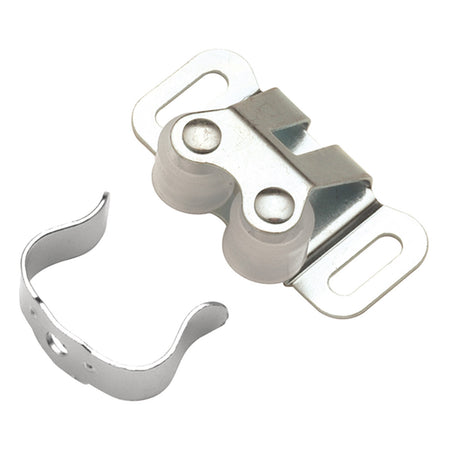 Hickory P108-2C: 1-5/16" Double Roller Cabinet Door Catch - Cadmium