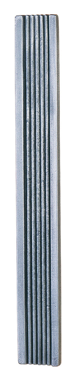 Hawk Hill P115VP: 11" Ribs Door Pull - Vintage Pewter