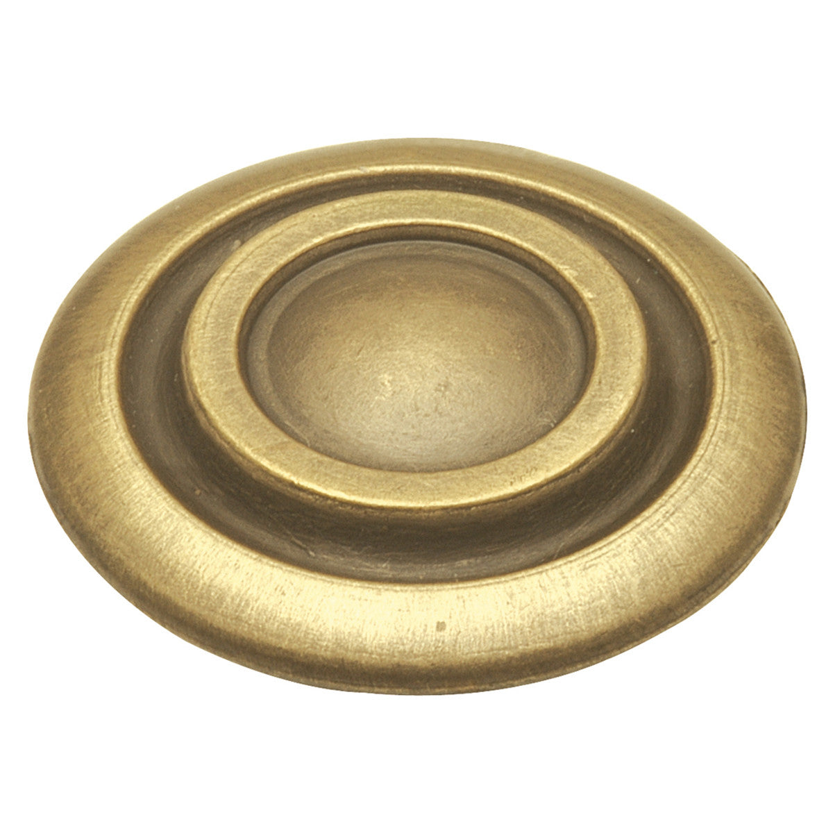 Hickory P121-AB: 1-1/4" Cavalier Cabinet Knob - Antique Brass