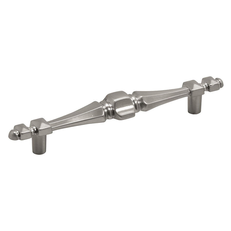 Hickory P132-SN: 4.25" cc Cavalier Cabinet Pull - Satin Nickel