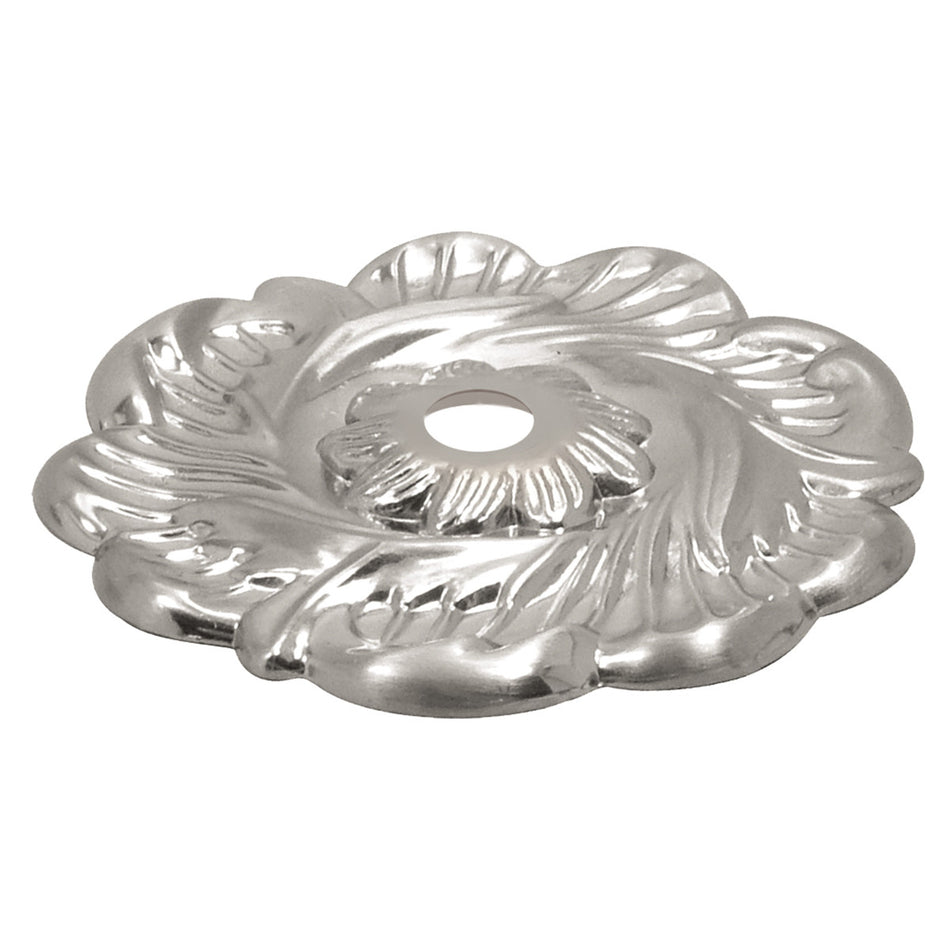 Hickory P138-SN: 2-3/8" Cavalier Backplate - Satin Nickel