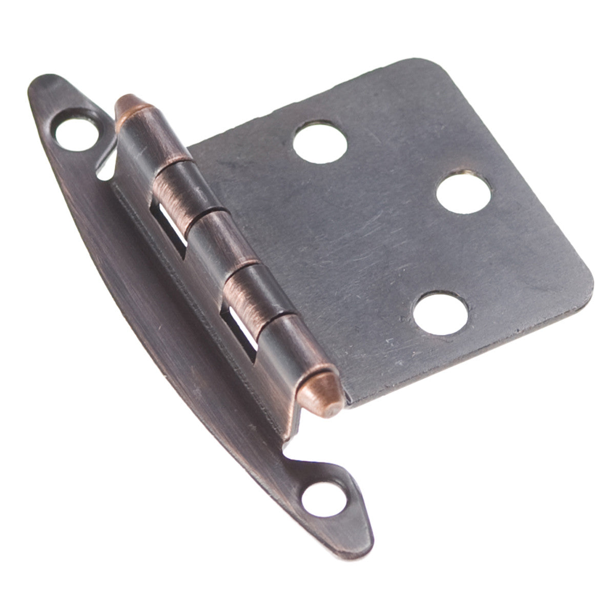 Hickory P139-VB: Surface Mount Face Frame Cabinet Hinge (pair) - Vintage Bronze
