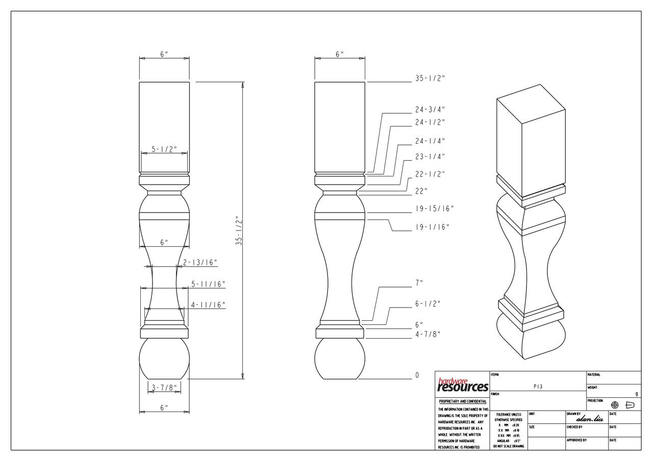 Specification Drawing