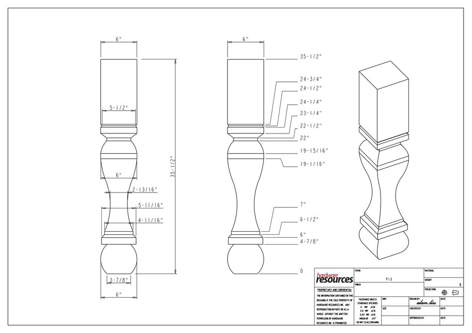 Specification Drawing