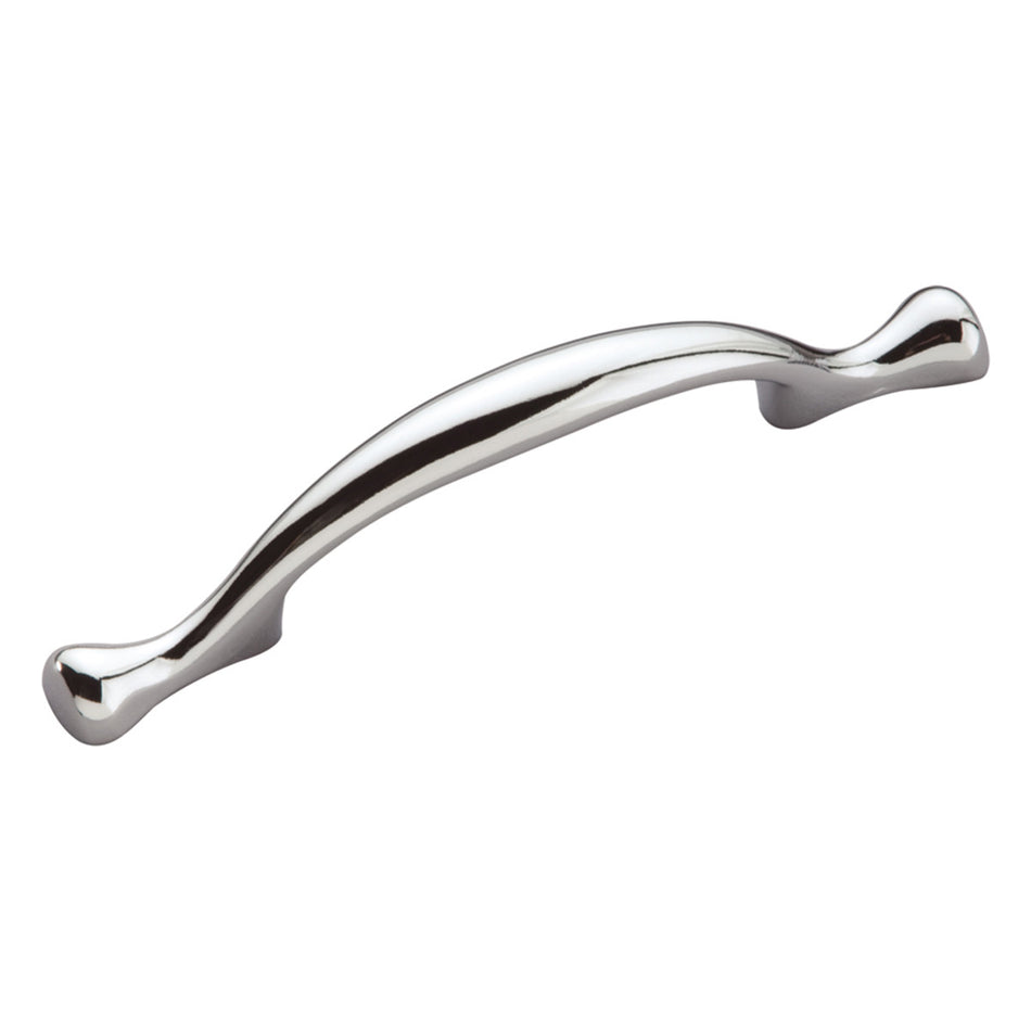 Hickory P14174-26: 3" cc Conquest Cabinet Pull - Polished Chrome