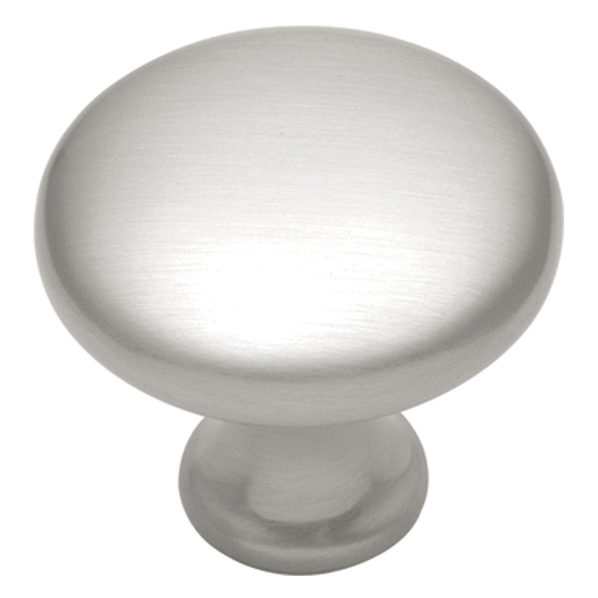 Hickory P14255-SN: 1-1/8" Conquest Cabinet Knob - Satin Nickel