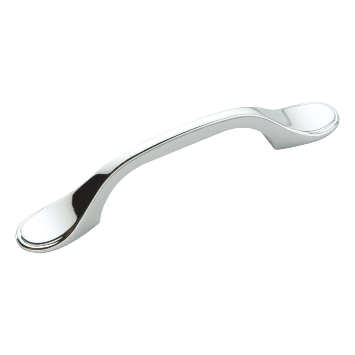 Hickory P14444-26: 3" cc Conquest Cabinet Pull - Polished Chrome
