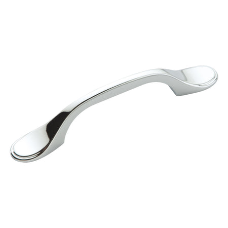 Hickory P14444-26: 3" cc Conquest Cabinet Pull - Polished Chrome