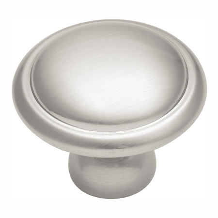 Hickory P14848-SN: 1-3/8" Conquest Cabinet Knob - Satin Nickel