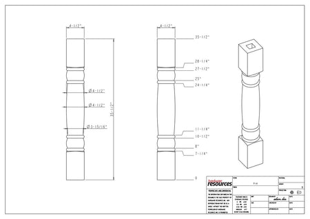 Specification Drawing