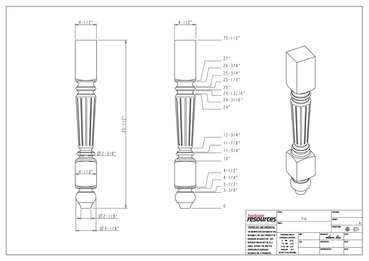 Specification Drawing