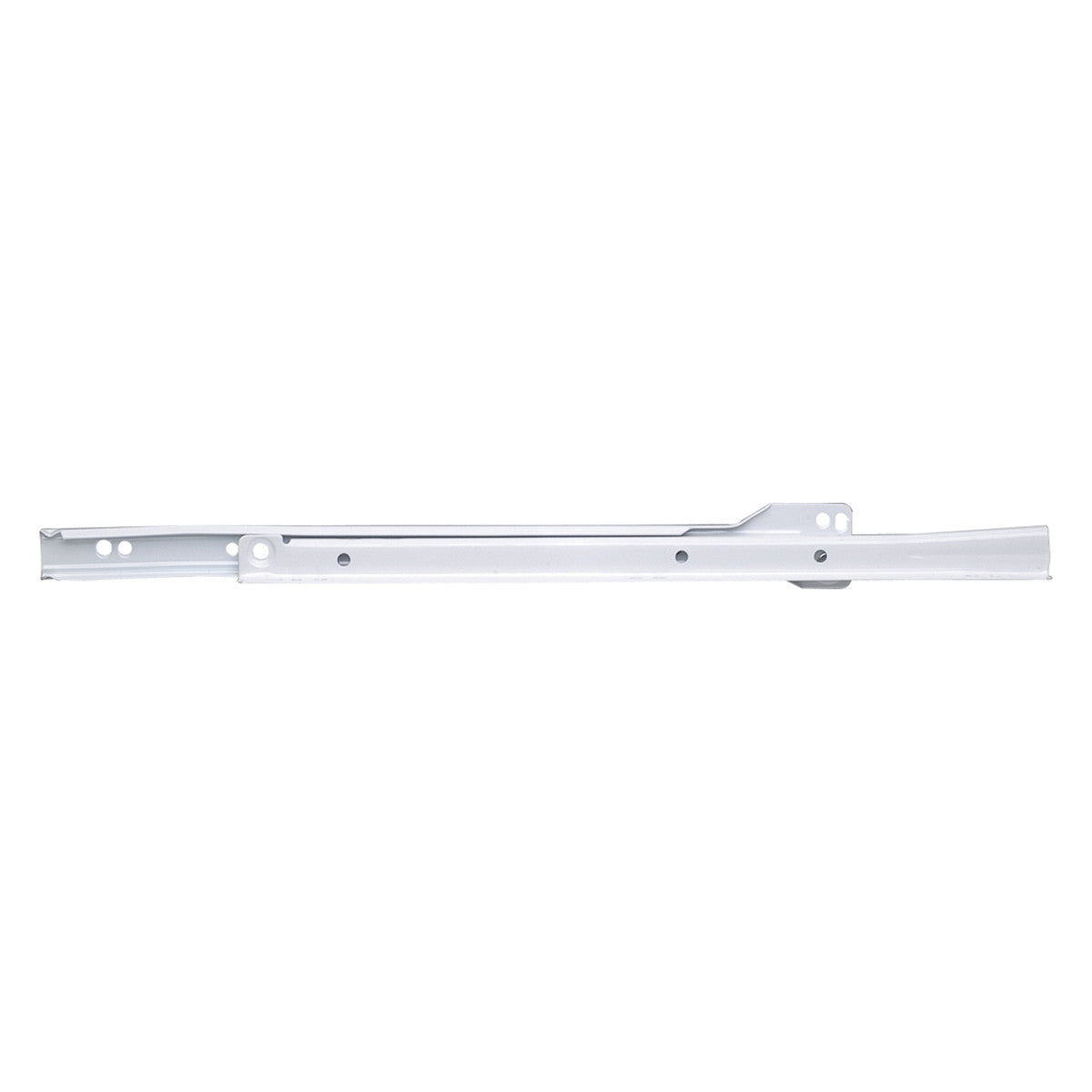 Hickory P1700/16-W: 16" Bottom Mount Self-close Drawer Slide (pair) - White