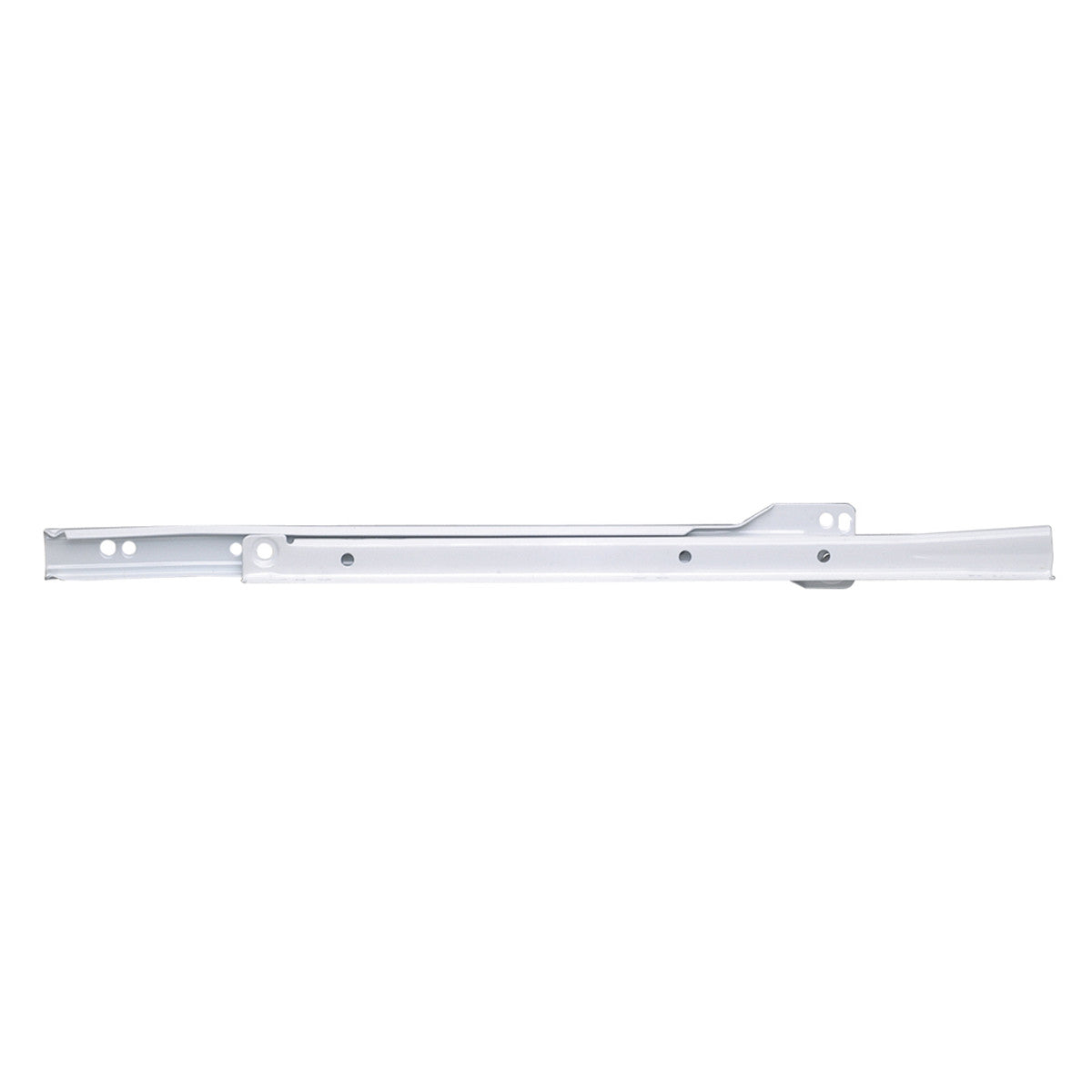 Hickory P1700/22-W: 22" Bottom Mount Self-close Drawer Slide (pair) - White