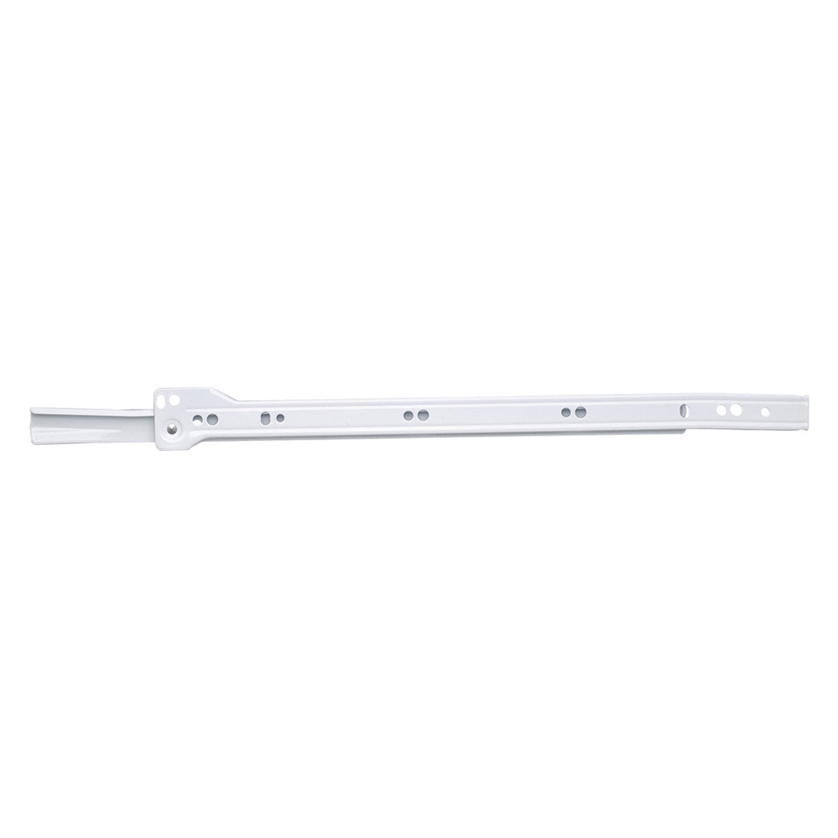 Hickory P1750/12-W: 12" Side Mount Drawer Slide (pair) - White