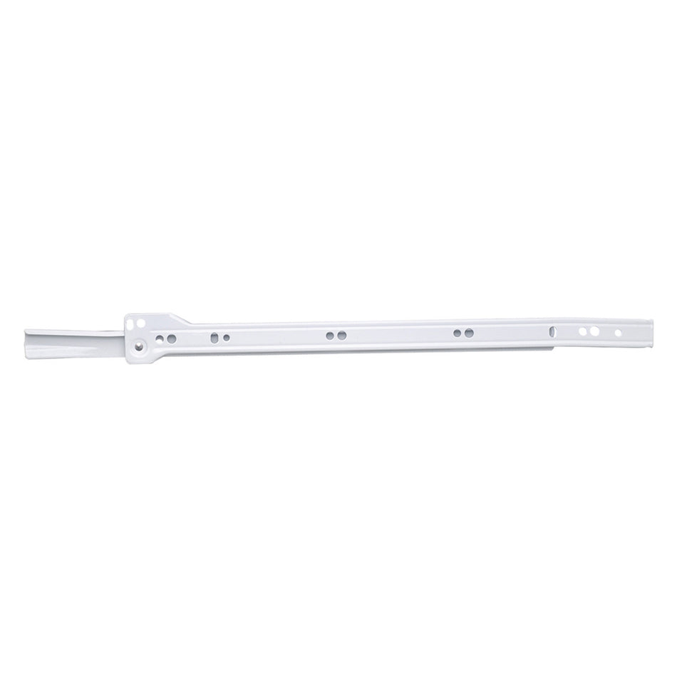 Hickory P1750/12-W: 12" Side Mount Drawer Slide (pair) - White