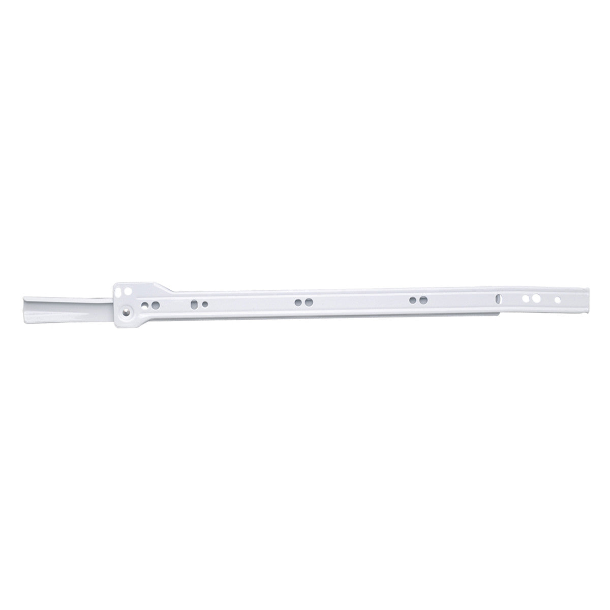 Hickory P1750/18-W: 18" Side Mount Drawer Slide (pair) - White