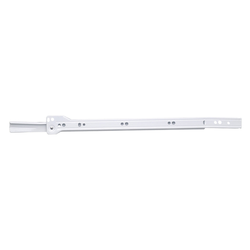 Hickory P1750/18-W: 18" Side Mount Drawer Slide (pair) - White