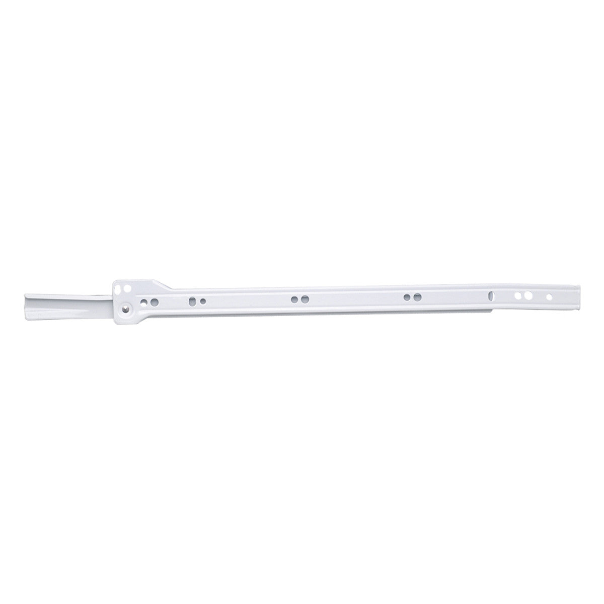 Hickory P1750/22-W: 22" Side Mount Drawer Slide (pair) - White