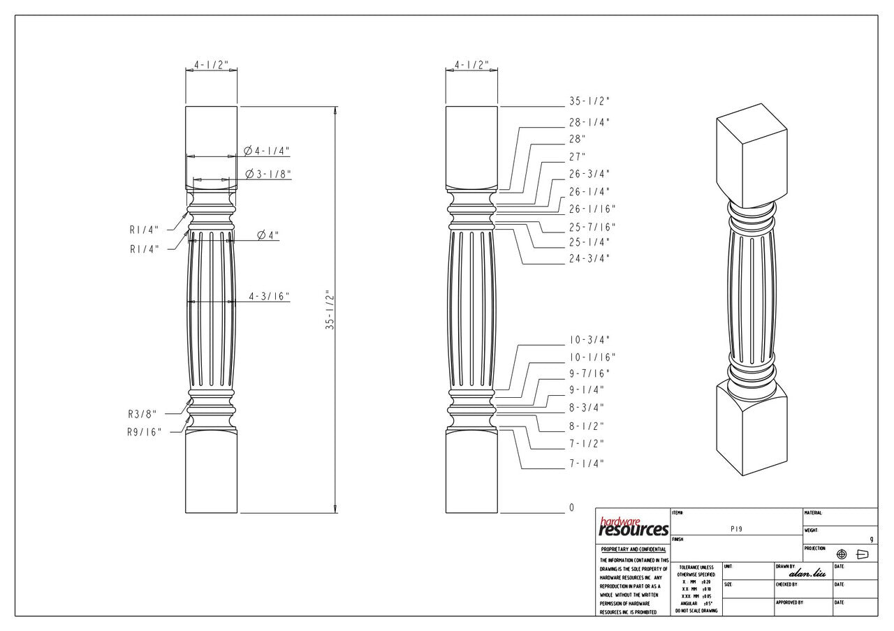 Specification Drawing