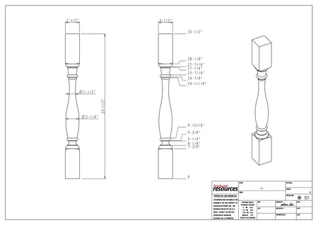 Specification Drawing