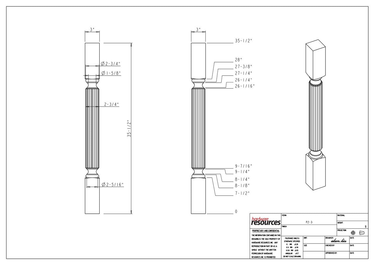 Specification Drawing