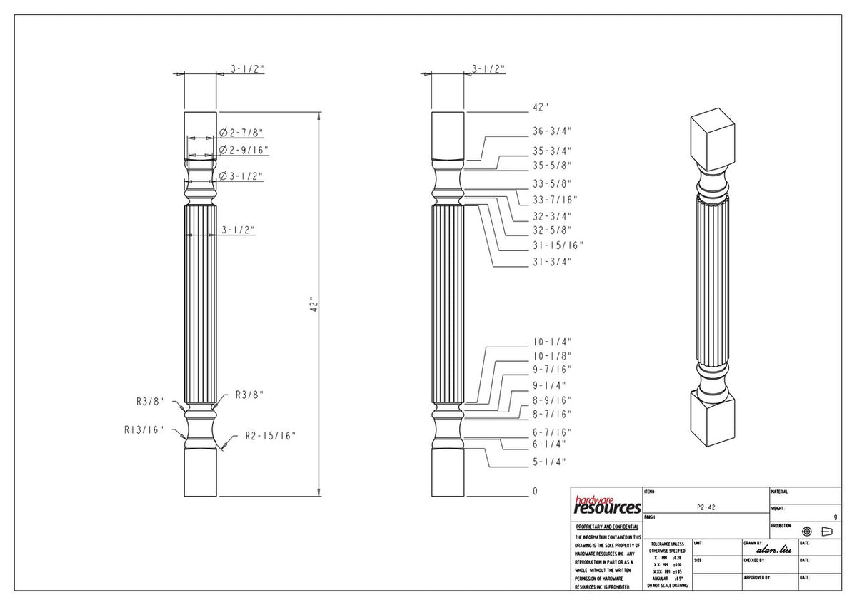 Specification Drawing