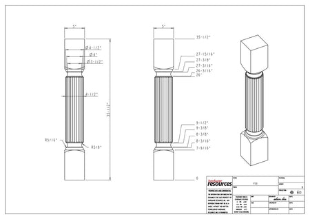 Specification Drawing