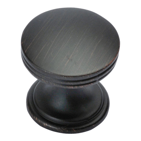 Hickory P2140-VB: 1" American Diner Cabinet Knob - Vintage Bronze