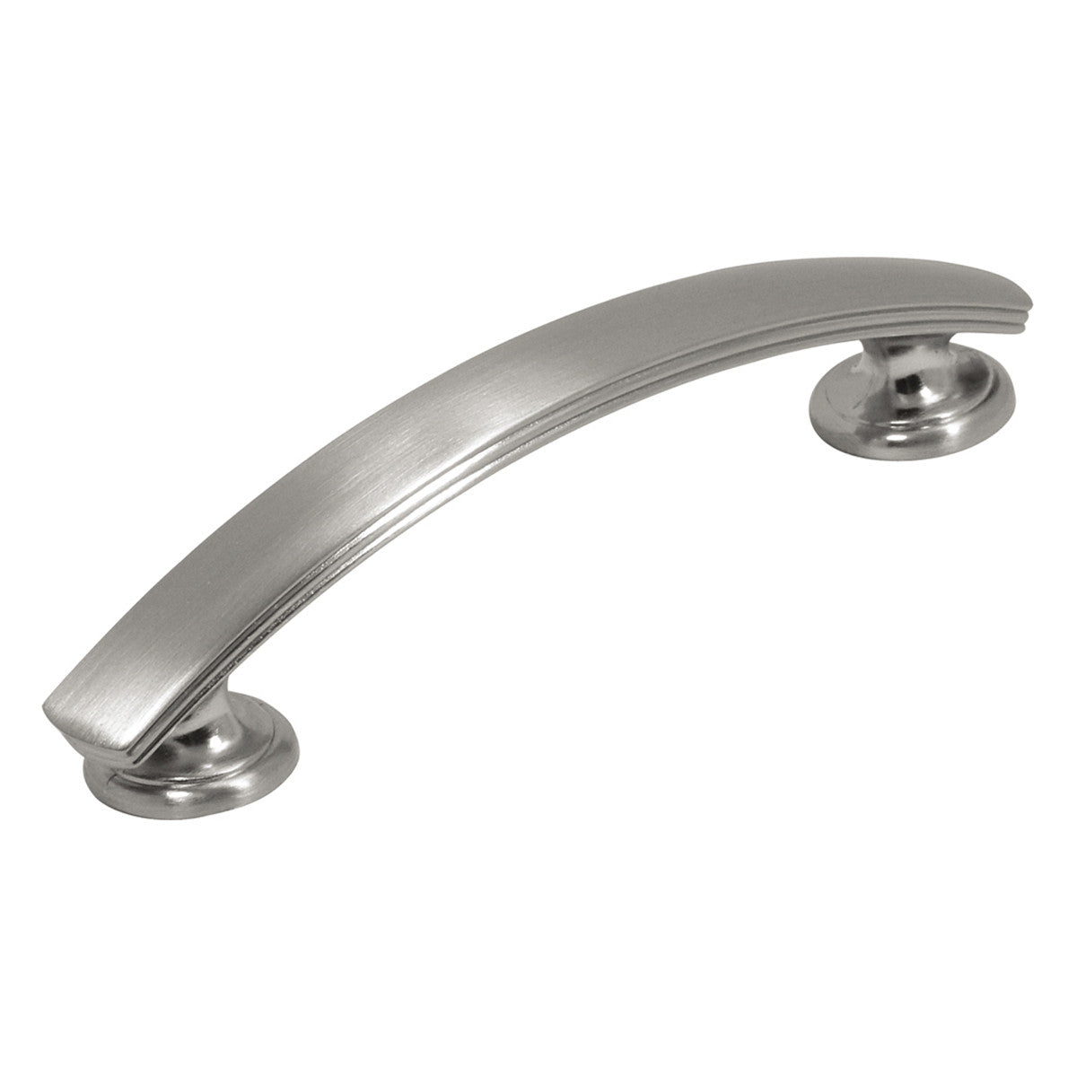 Hickory P2141-SN: 96mm cc American Diner Cabinet Pull - Satin Nickel