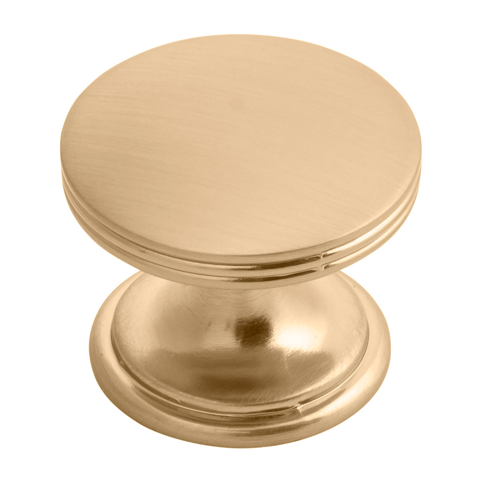 Hickory P2142-CBZ: 1-3/8" American Diner Round Cabinet Knob - Champagne Bronze