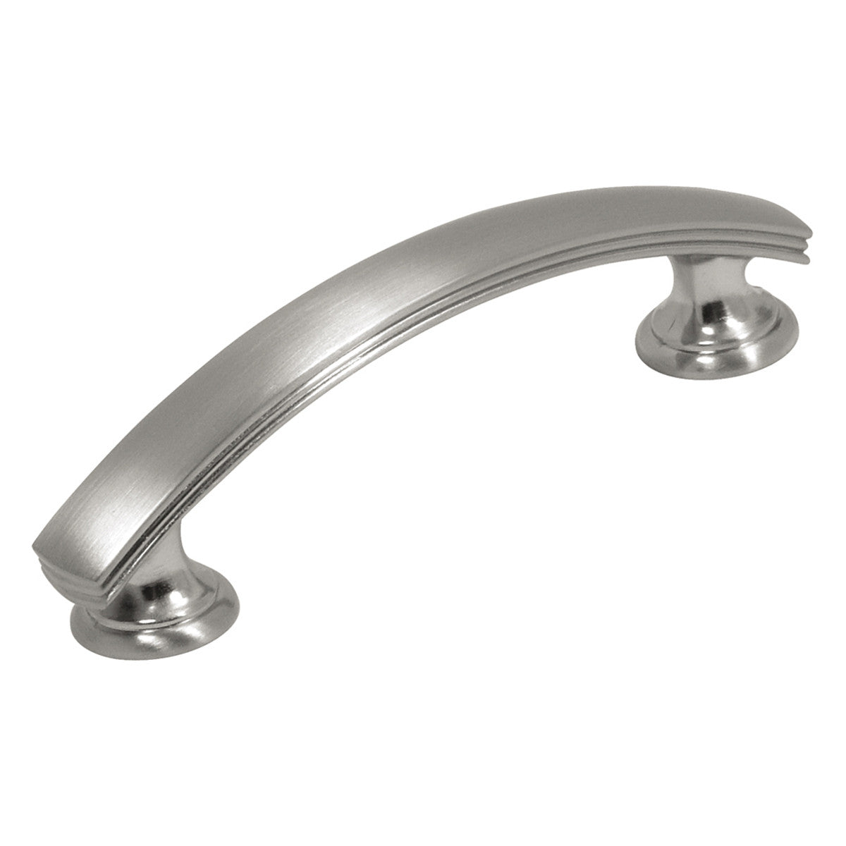 Hickory P2143-SN: 3" cc American Diner Cabinet Pull - Satin Nickel