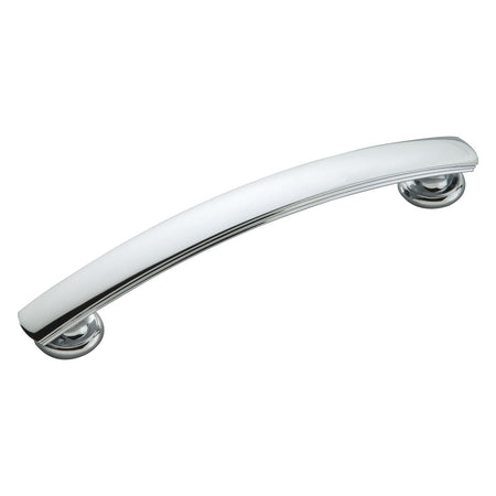 Hickory P2149-CH: 128mm cc American Diner Cabinet Pull - Polished Chrome