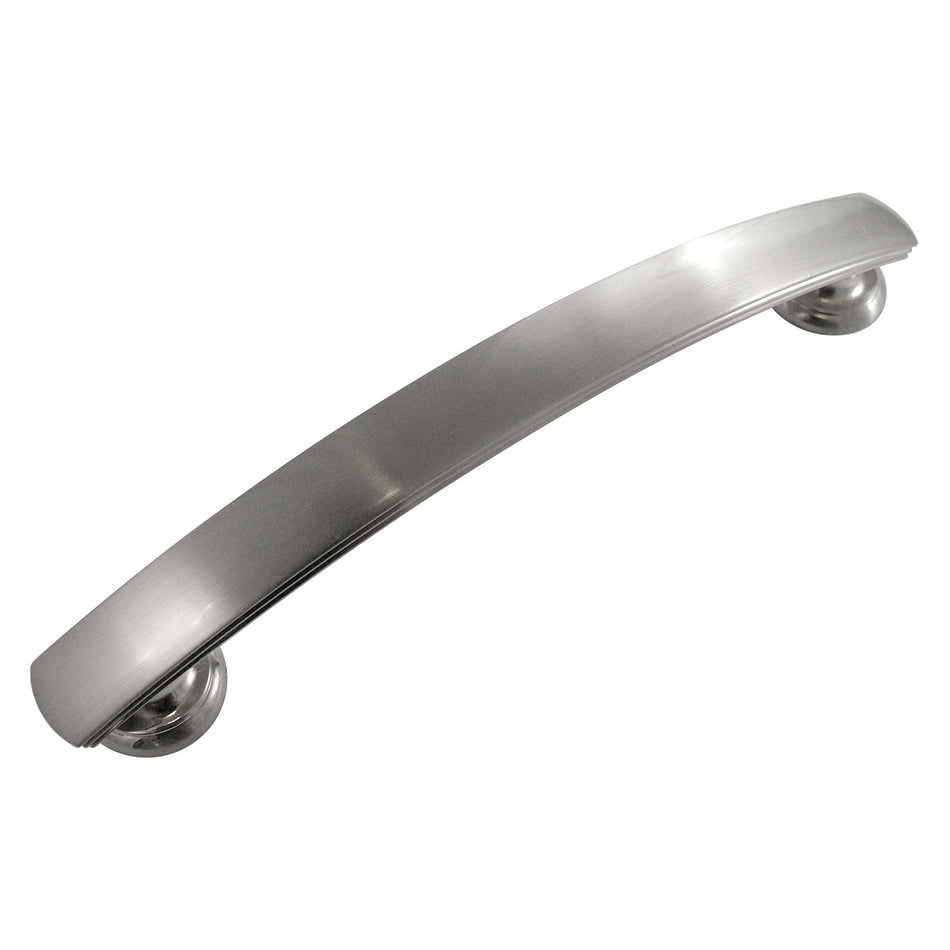 Hickory P2149-SN: 128mm cc American Diner Cabinet Pull - Satin Nickel