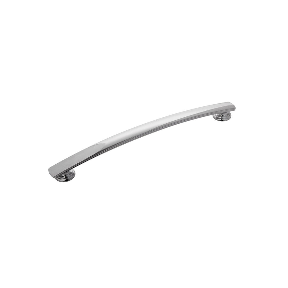 Hickory P2157-CH: 192mm cc American Diner Cabinet Pull - Polished Chrome