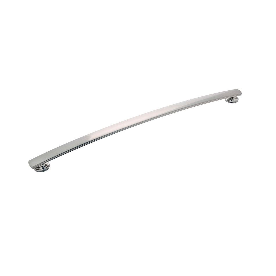 Hickory P2159-SN: 12" cc American Diner Cabinet Pull - Satin Nickel