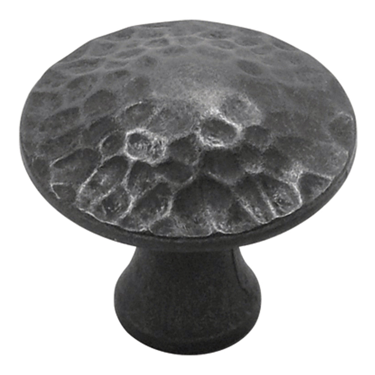 Hickory P2170-BI: 1-1/4" Craftsman Cabinet Knob - Black Iron