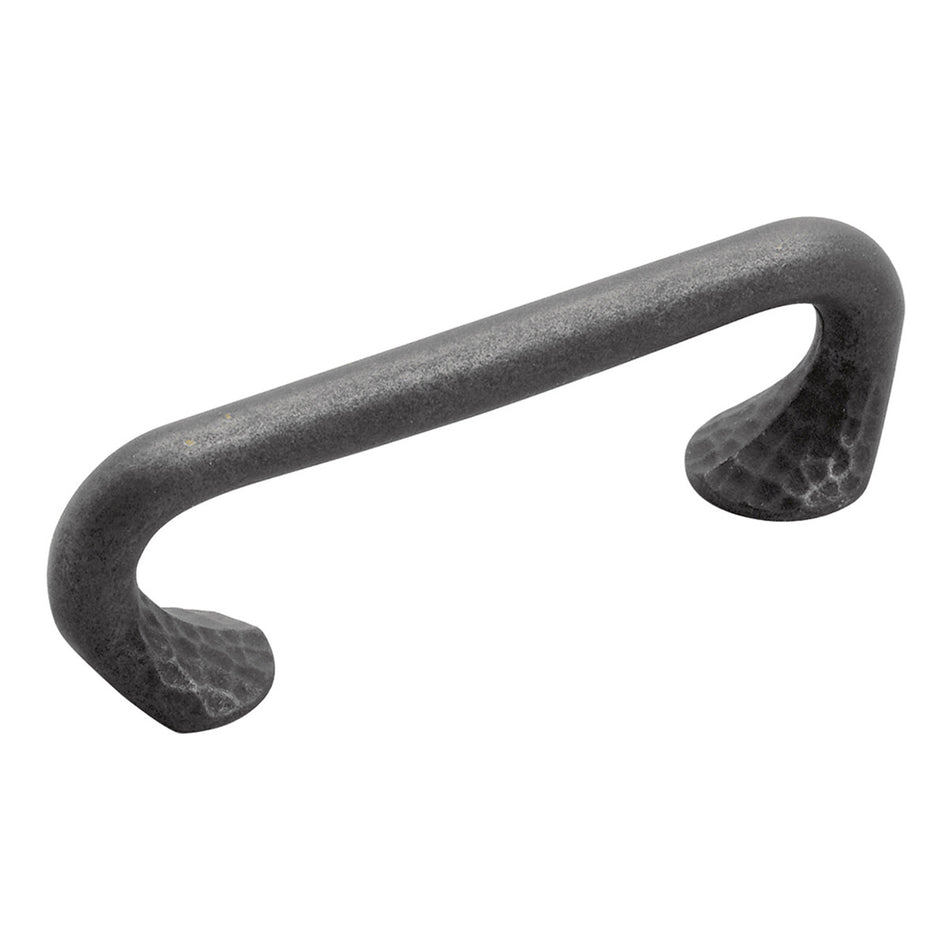 Hickory P2171-BI: 3" cc Craftsman Cabinet Pull - Black Iron