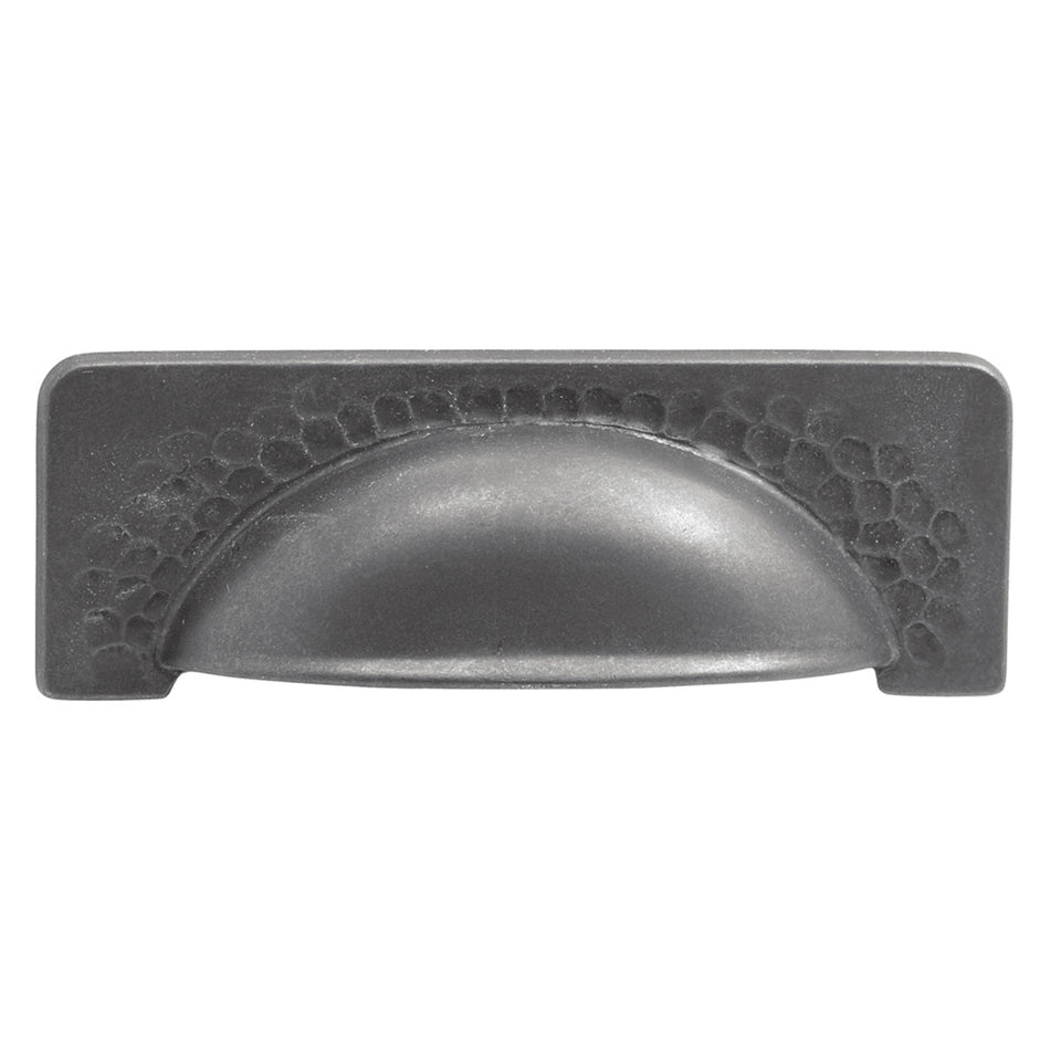 Hickory P2174-BI: 96mm cc Craftsman Cabinet Pull - Black Iron