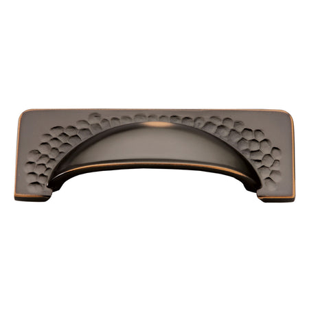 Hickory P2174-OBH: 96mm cc Craftsman Cabinet Pull - Oil-Rubbed Bronze Highlighted