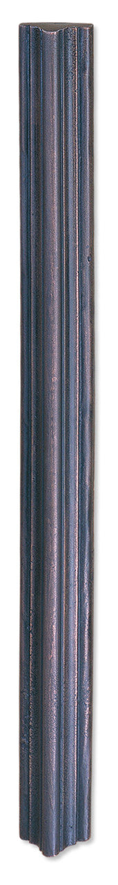 Hawk Hill P219CC: 17" Ridge Door Pull - Charcoal