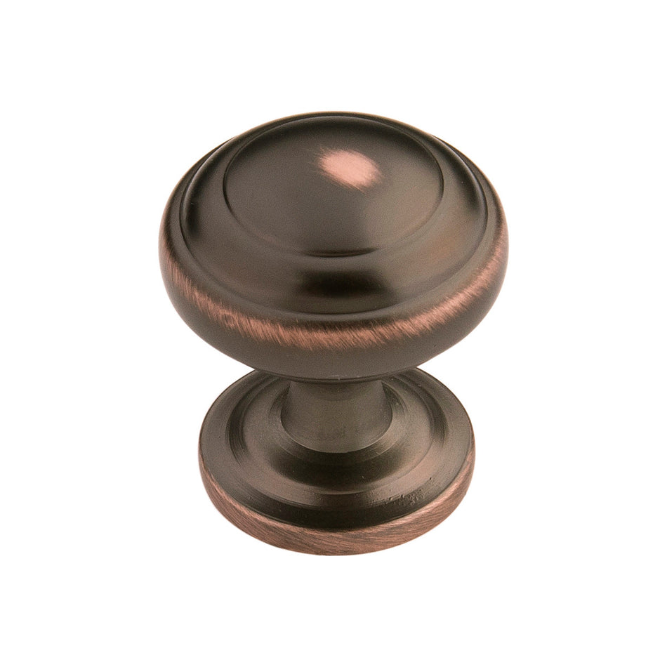 Hickory P2286-OBH: 1" Zephyr Cabinet Knob - Oil-Rubbed Bronze Highlighted
