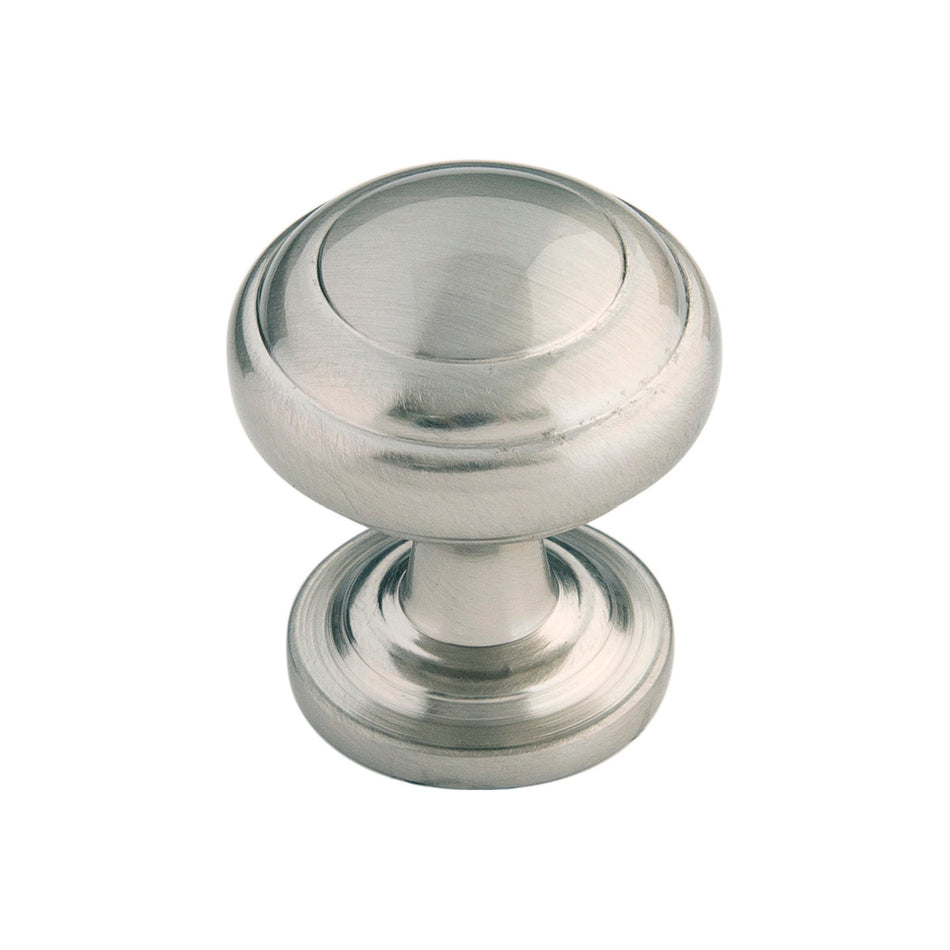 Hickory P2286-SN: 1" Zephyr Cabinet Knob - Satin Nickel
